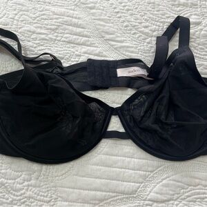 NWT Sexy Black Unpadded Auden Bra